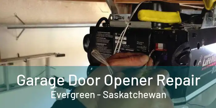 Garage Door Opener Repair Evergreen - Saskatchewan