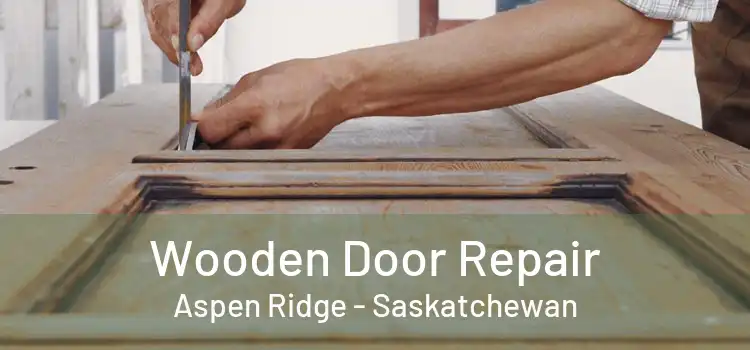 Wooden Door Repair Aspen Ridge - Saskatchewan