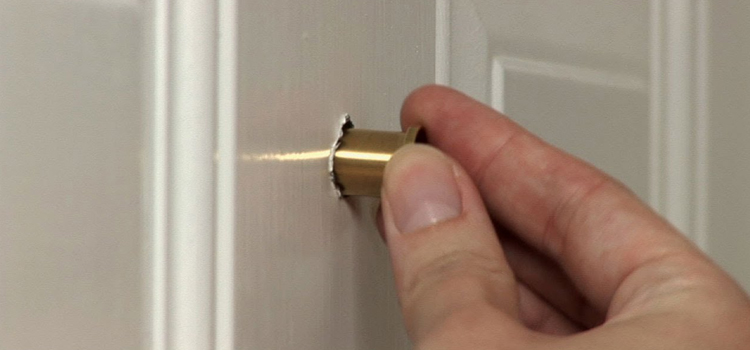 peephole door repair in Saskatoon